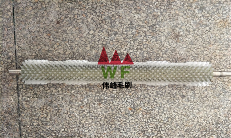 洗果機毛刷 不銹鋼軸波浪式毛刷輥